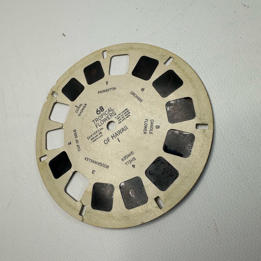BUNDLE VTG View Master Slides and Memorabilia, 11 Items Disney Nature Culture - Picture 7 of 7